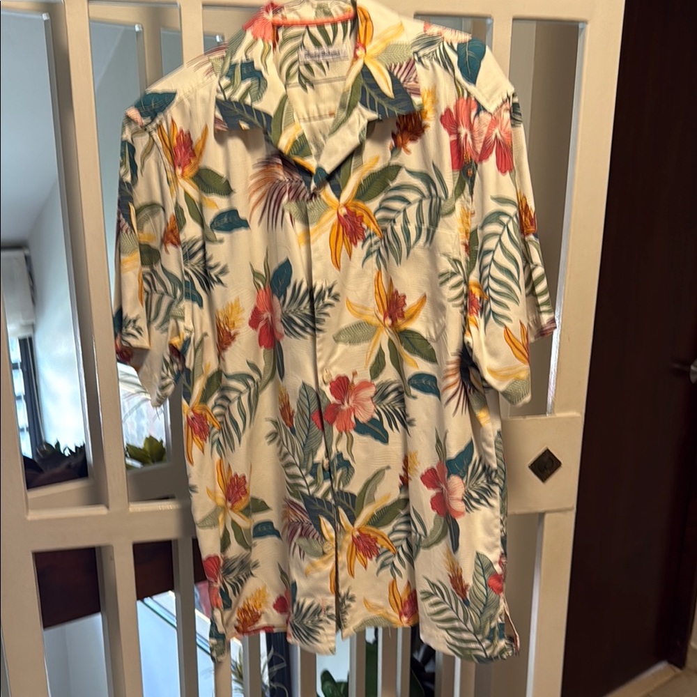 Tommy Bahama Floral Casual Button Down Shirt - Multicolor